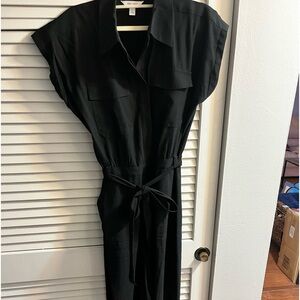 Like New, Black button-up Jumpsuit